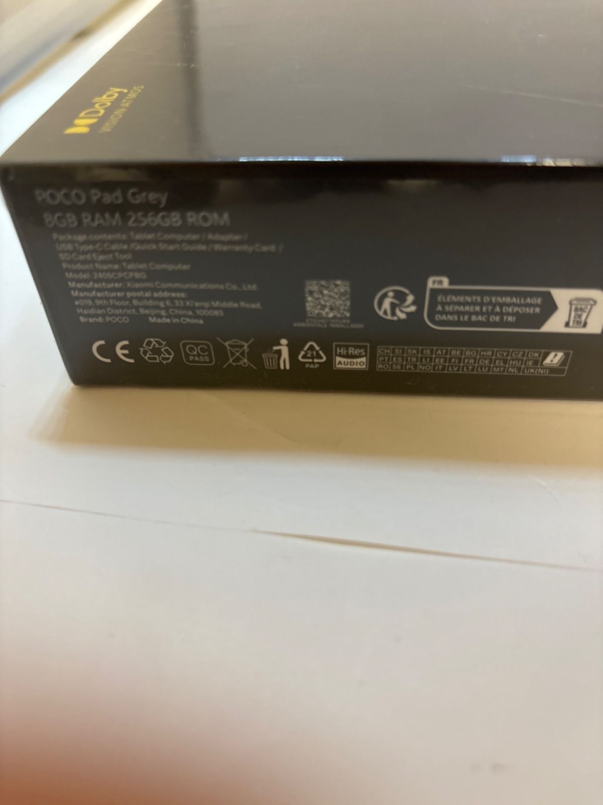 【新品未開封】Xiaomi POCO Pad 8/256 グレー グローバル版 Xiaomi POCO Pad 8GB+256GB 価格比較 - 価格.com