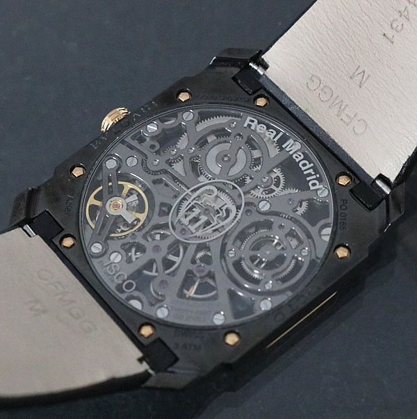 銀座店 ブルガリ オクト フィニッシュモ コンビ レアルマドリード