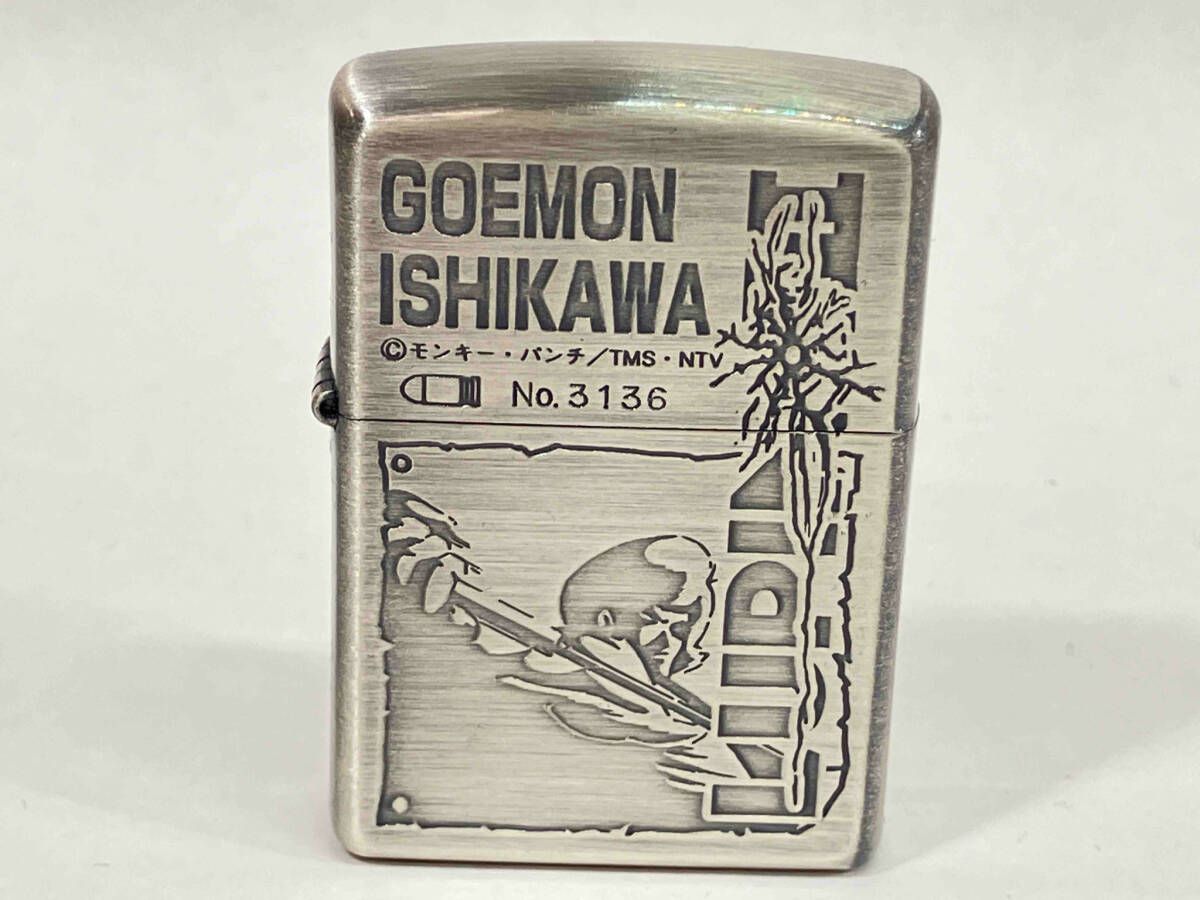 ZIPPO/ジッポー LUPINⅢ/ルパン三世 石川 五ェ門 30thANNIVERSARY/30周年記念/手錠タイプ リミテッド 4515/96年製 /000 石川五右衛門 ZIPPO ルパン三世 ガンアクション 限定品 オイルライター