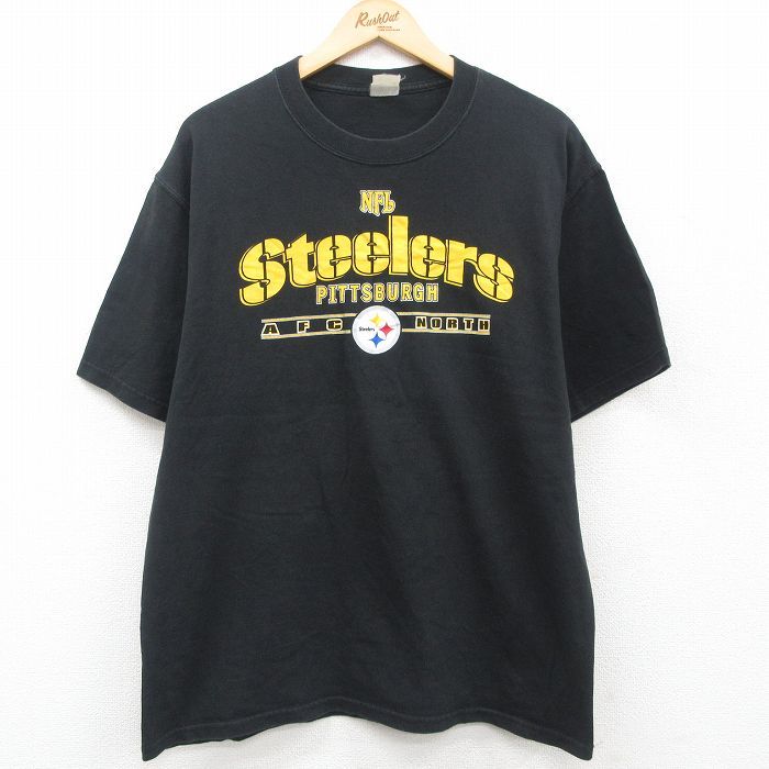 XL/古着 半袖 ビンテージ Tシャツ メンズ 00s NFL ピッツバーグ