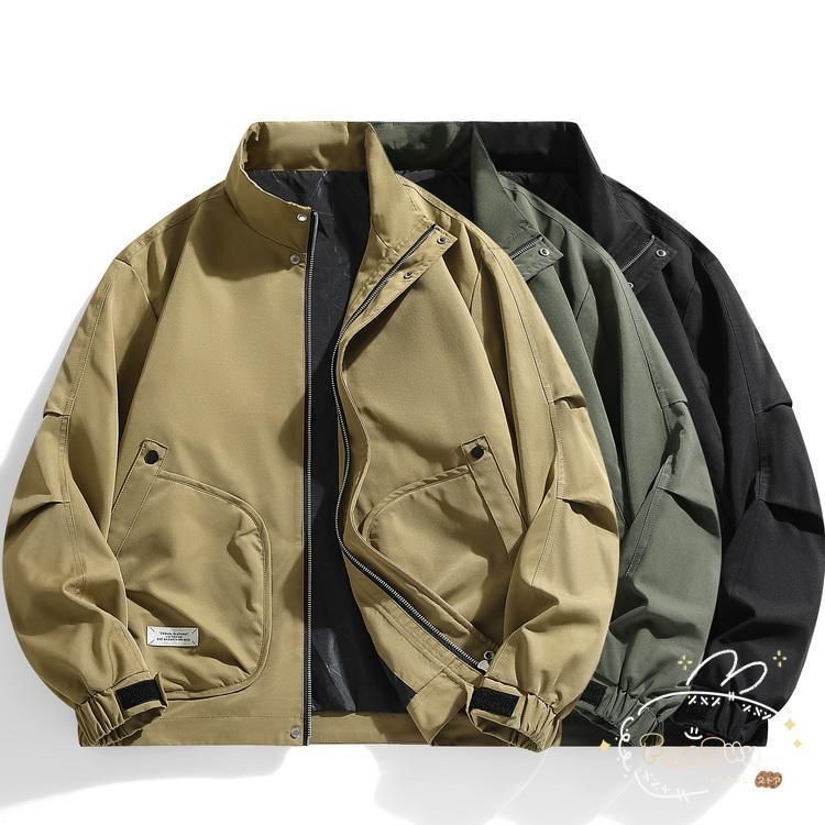 DANTON／ インサレーション ジャケット ノーカラー ナイロン 34サイズ