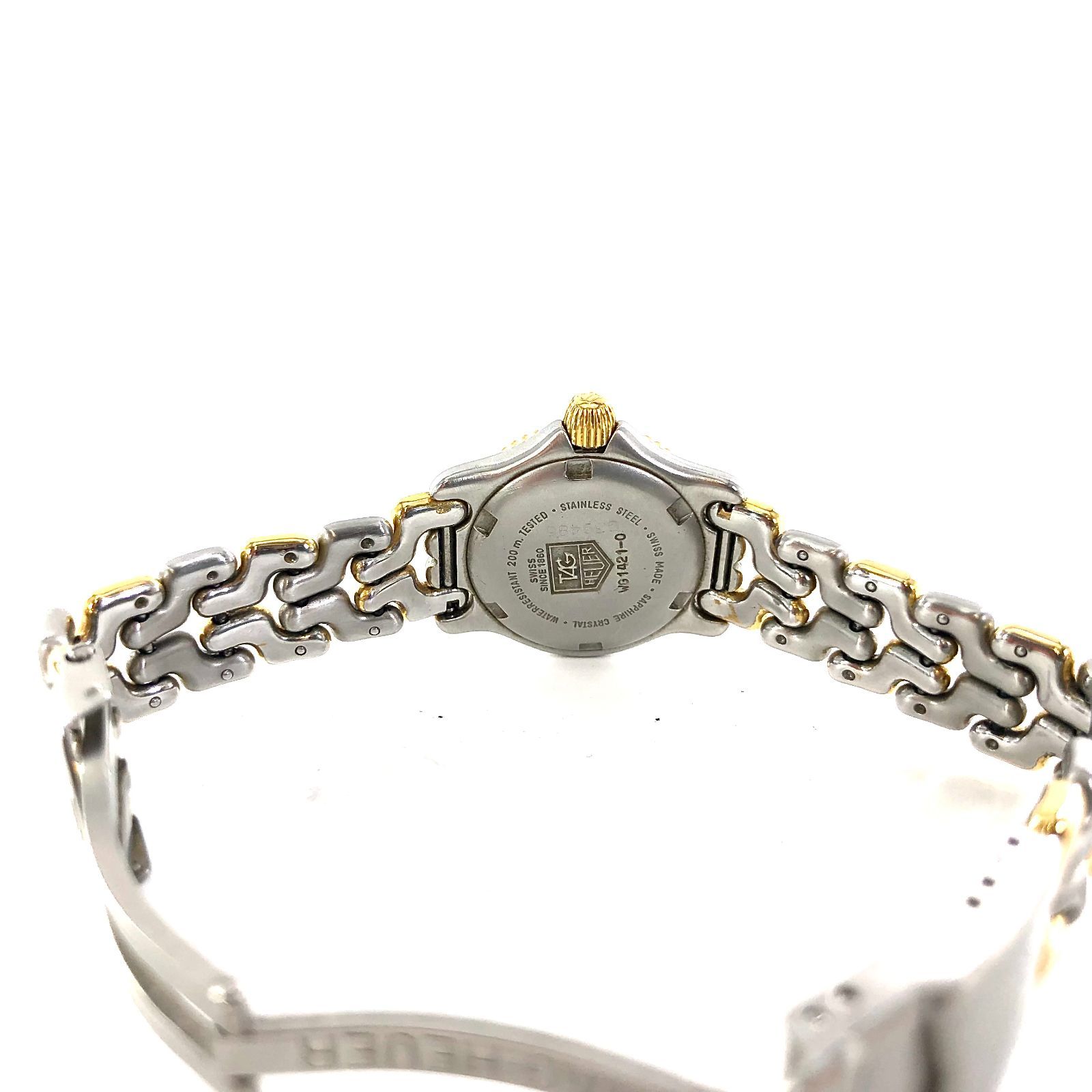 TAG Heuer タグホイヤー プロフェッショナル200 WG1421-0 SS/GP 稼働品 