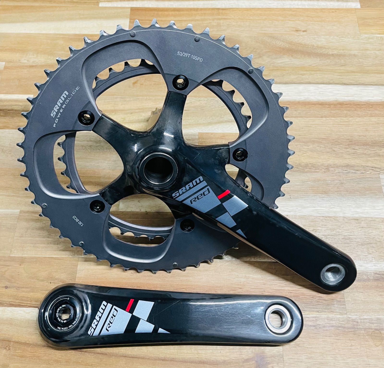 sram RED GXP 53-39T 170mm クランクセット 2×10S - メルカリ