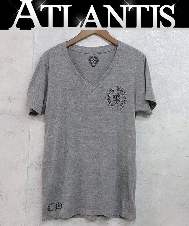 CHROME HEARTS 銀座店 クロムハーツ アメリカンフラッグ Vネック T