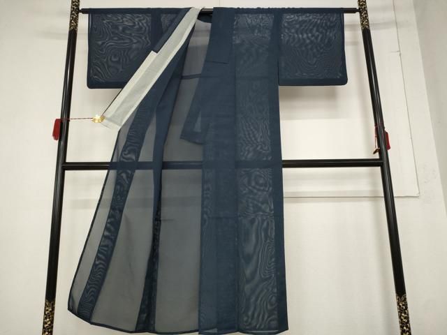 平和屋着物 夏物 色無地 絽 褐返色 正絹 AABB0576st