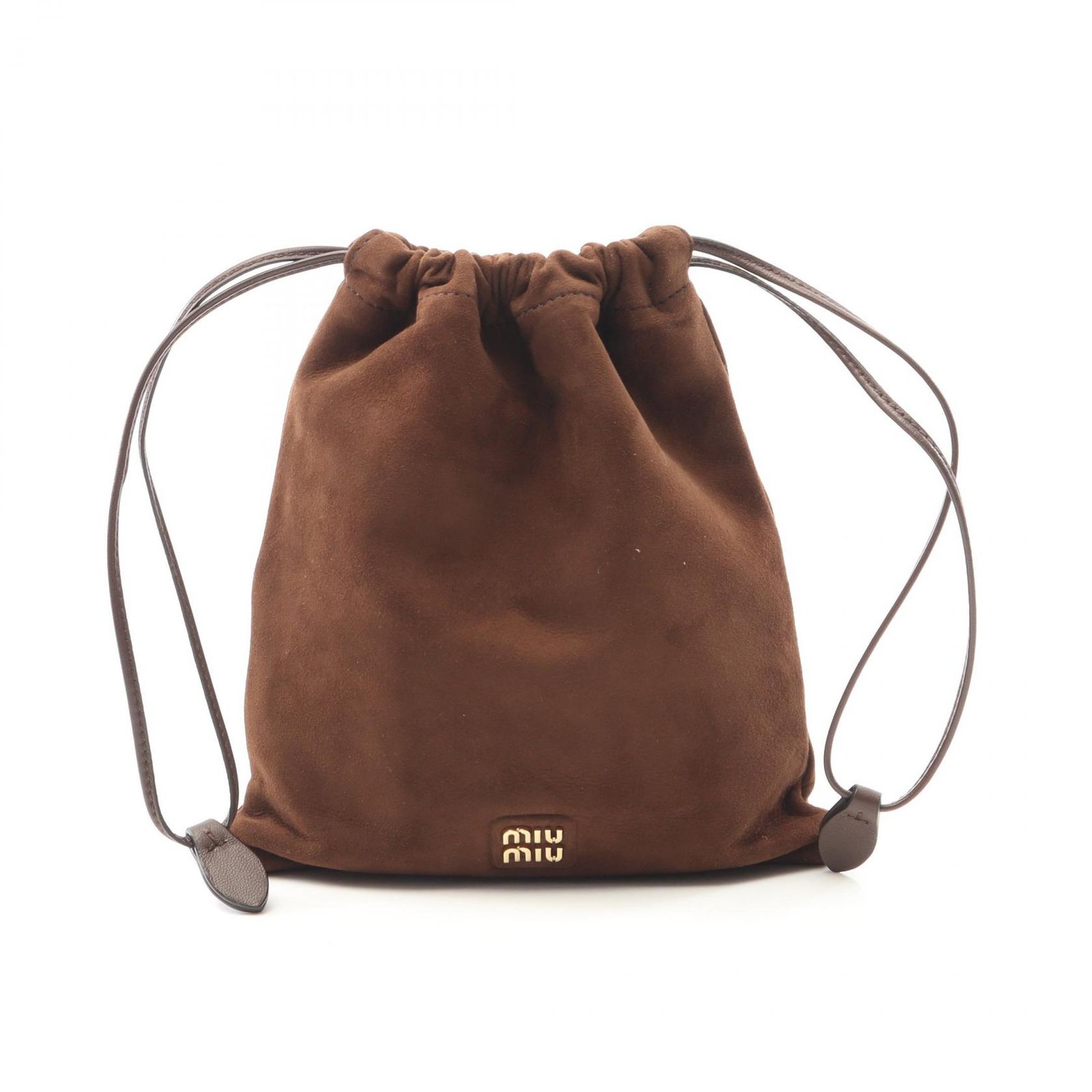 ミュウ ミュウ Miu Miu ポーチ CAMOSCIO 5NG010 ダークブラウン ミュウ ミュウ Miu Miu ポーチ CAMOSCIO 5NG010 ダークブラウン