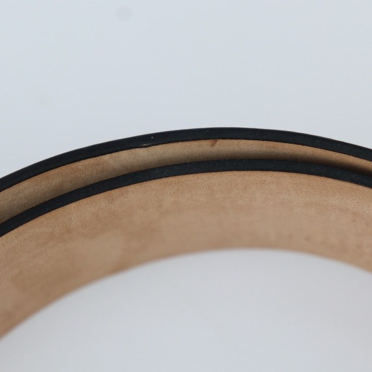 GUCCI グッチ ベルト 295331 レザー ダークネイビー レッド