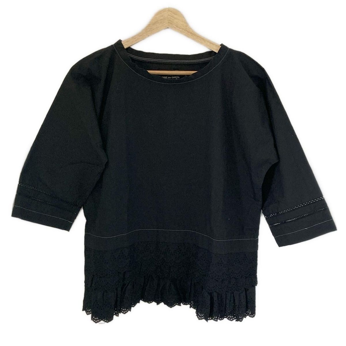 tricot COMMEdesGARCONS(トリココムデギャルソン) 七分袖カットソー  