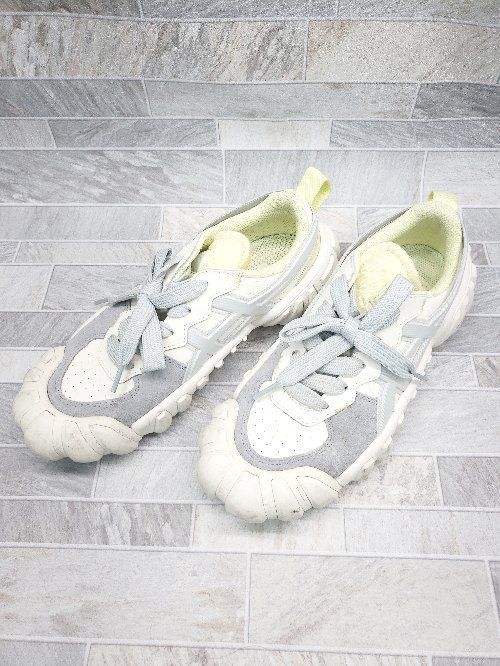 Onitsuka Tiger オニツカタイガー 厚底 カジュアル スニーカー シューズ サイズ26.0 グレー ホワイト メンズ P  【1404040005985】