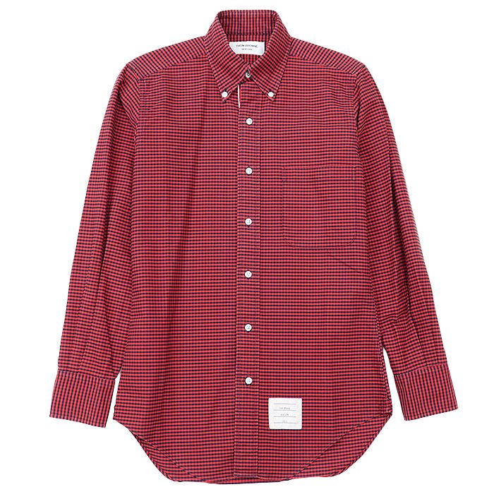 SALE【美品】THOM BROWNE トムブラウン シャツ ギンガムチェック  