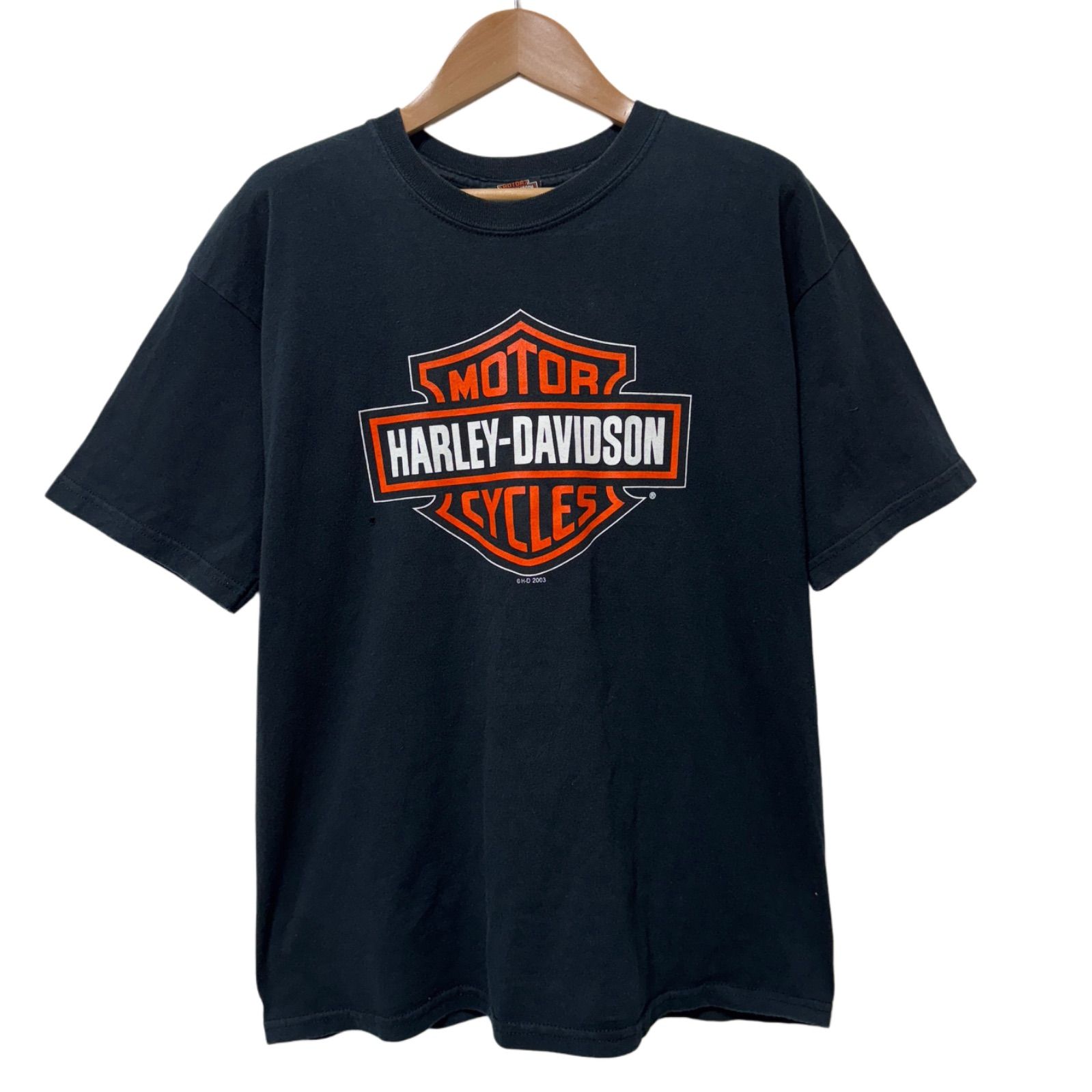 レア USA 00s Harley Davidson ハーレー Tシャツ バイク 古着 00年代 ハーレーダビッドソン Harley-Davidson モーター
