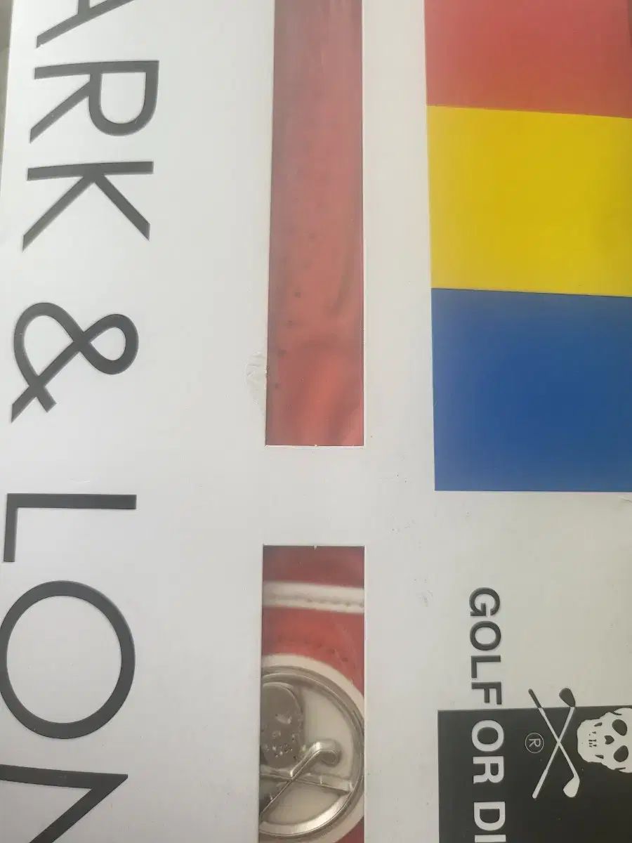 MARK - LONA マークアンドロナ ネイル CUT ゴルフ 手袋 19 cm 20 オレンジ色 黄色 黒