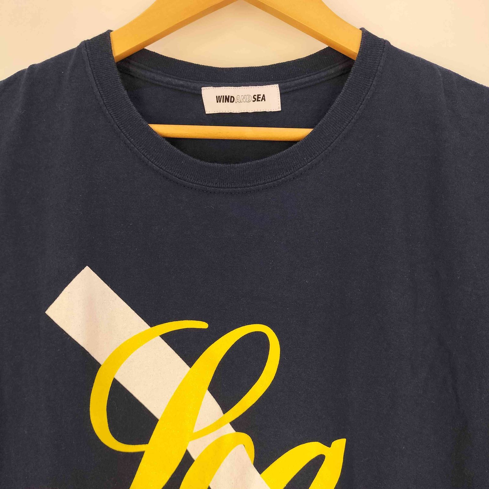 ウィンダンシー WIND AND SEA プリント クルーネックTシャツ
