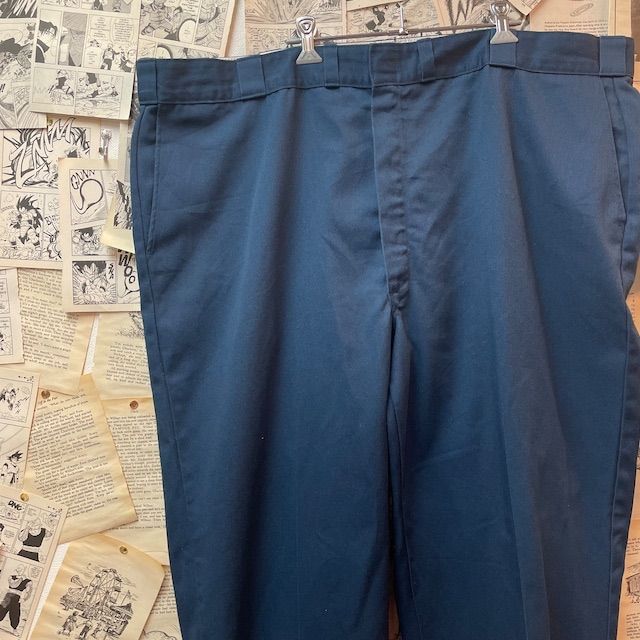 70s〜talon zip USA製 Dickies ビックサイズ タックワークパンツ