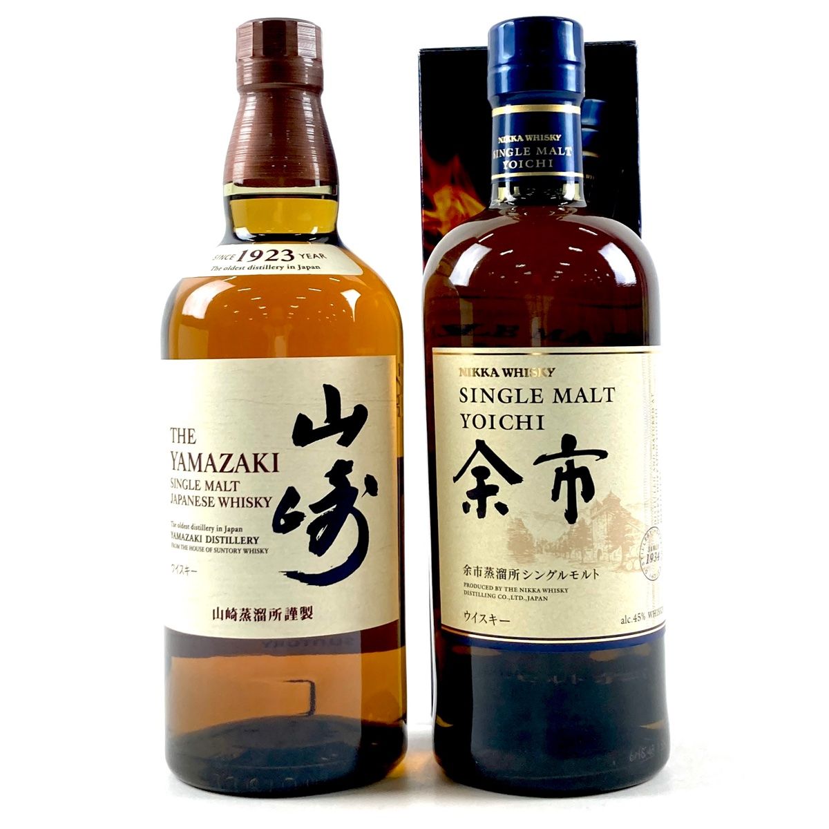 在庫一掃 お届け 2本 サントリー ニッカ 700ml ウイスキー セット 古酒