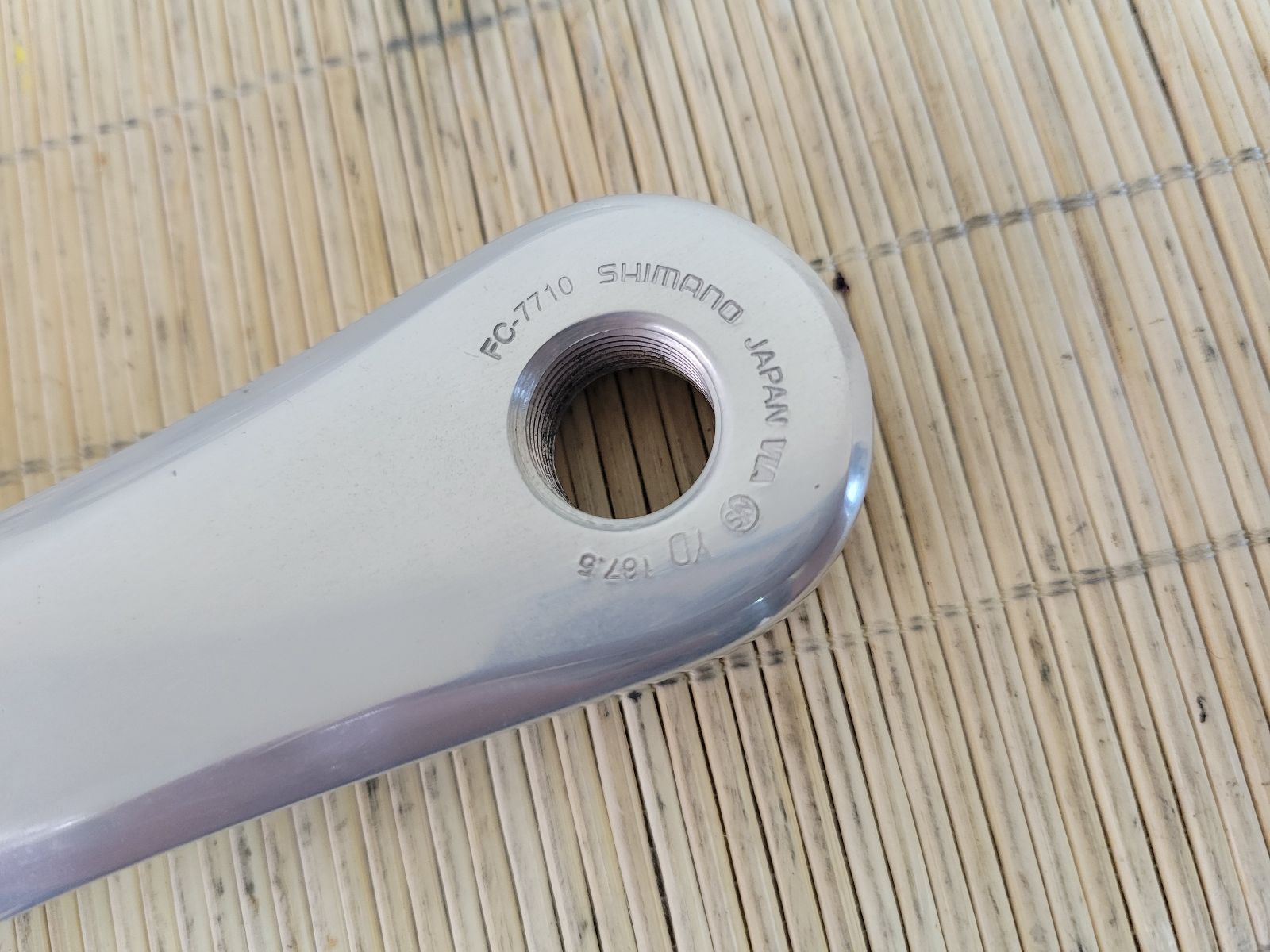 □ 良品!! SHIMANO FC-7710 167.5mm DURA-ACE NJS 50t シマノ