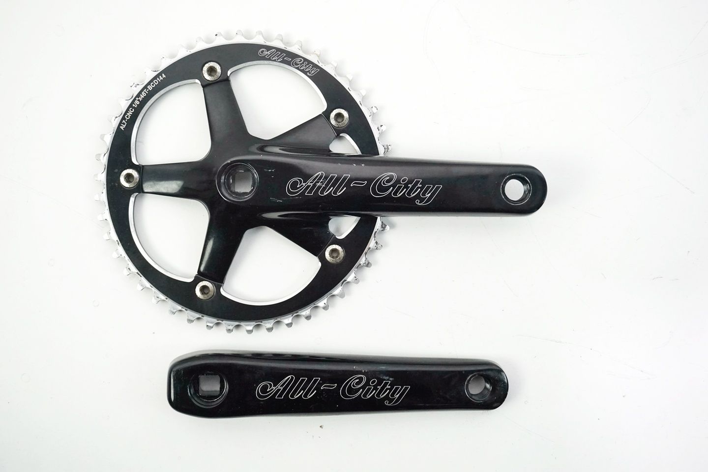 All-City クランクセット オールシティ 46t 165mm ピスト All-City クランクセット オールシティ 46t 165mm ピスト All