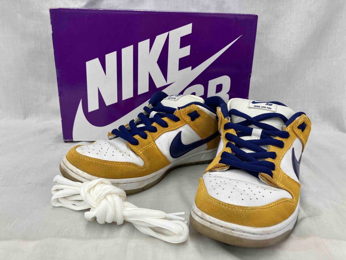 NIKE ナイキ/スニーカー/NIKE SB DUNK LOW PRO/イエロー×ブルー/BQ6817-800/28cm - メルカリ