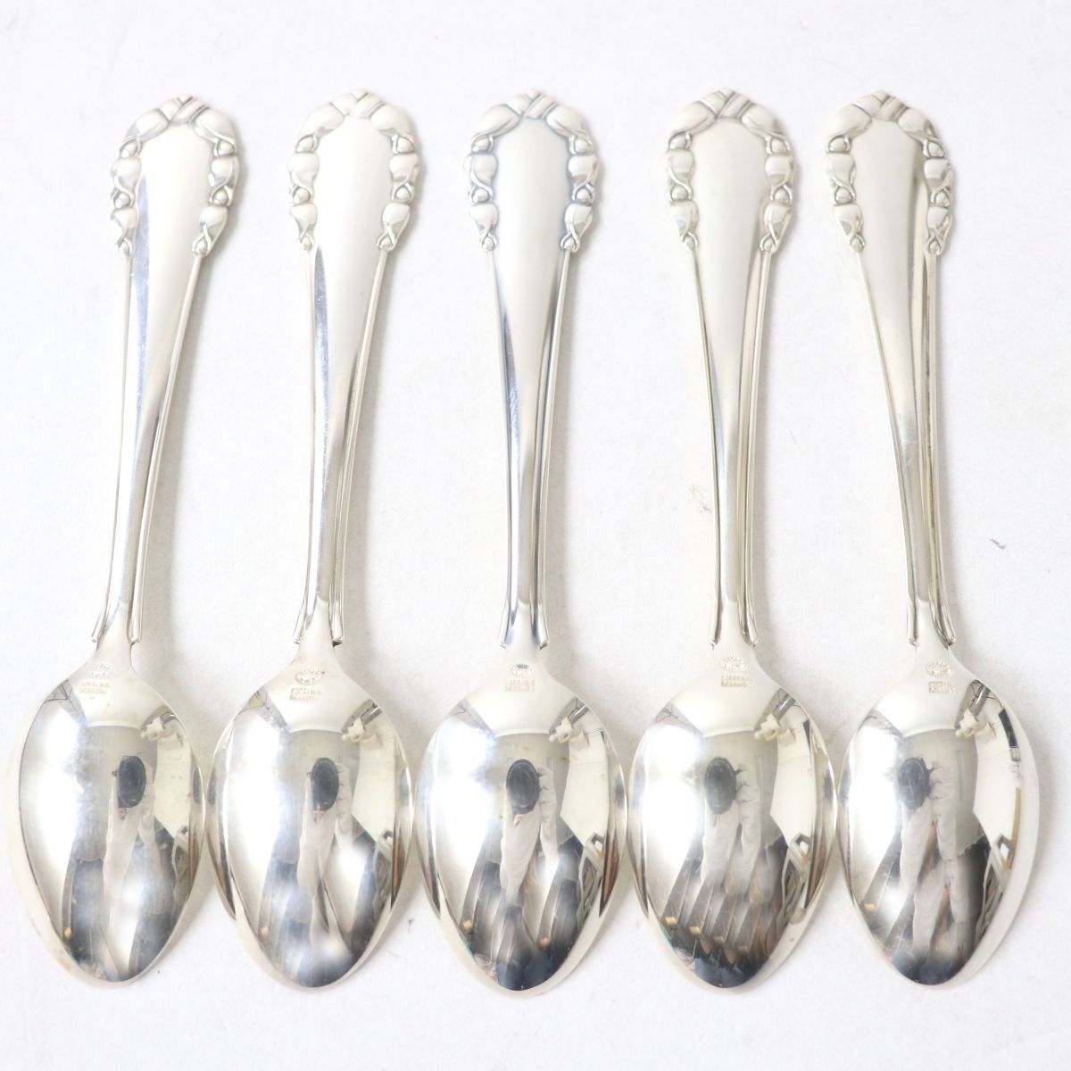 美品△Georg Jensen ジョージジェンセン Lily of the Valley リリー 