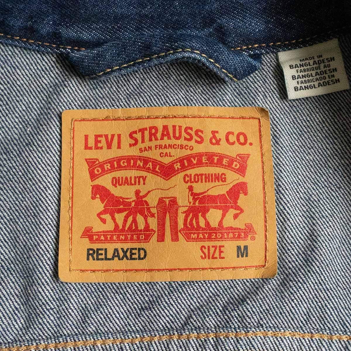美品/濃紺】 LEVI'S PREMIUM【セカンド トラッカー デニム