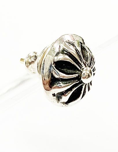 CHROME HEARTS クロスボールスタッドピアス シルバー クロムハーツ