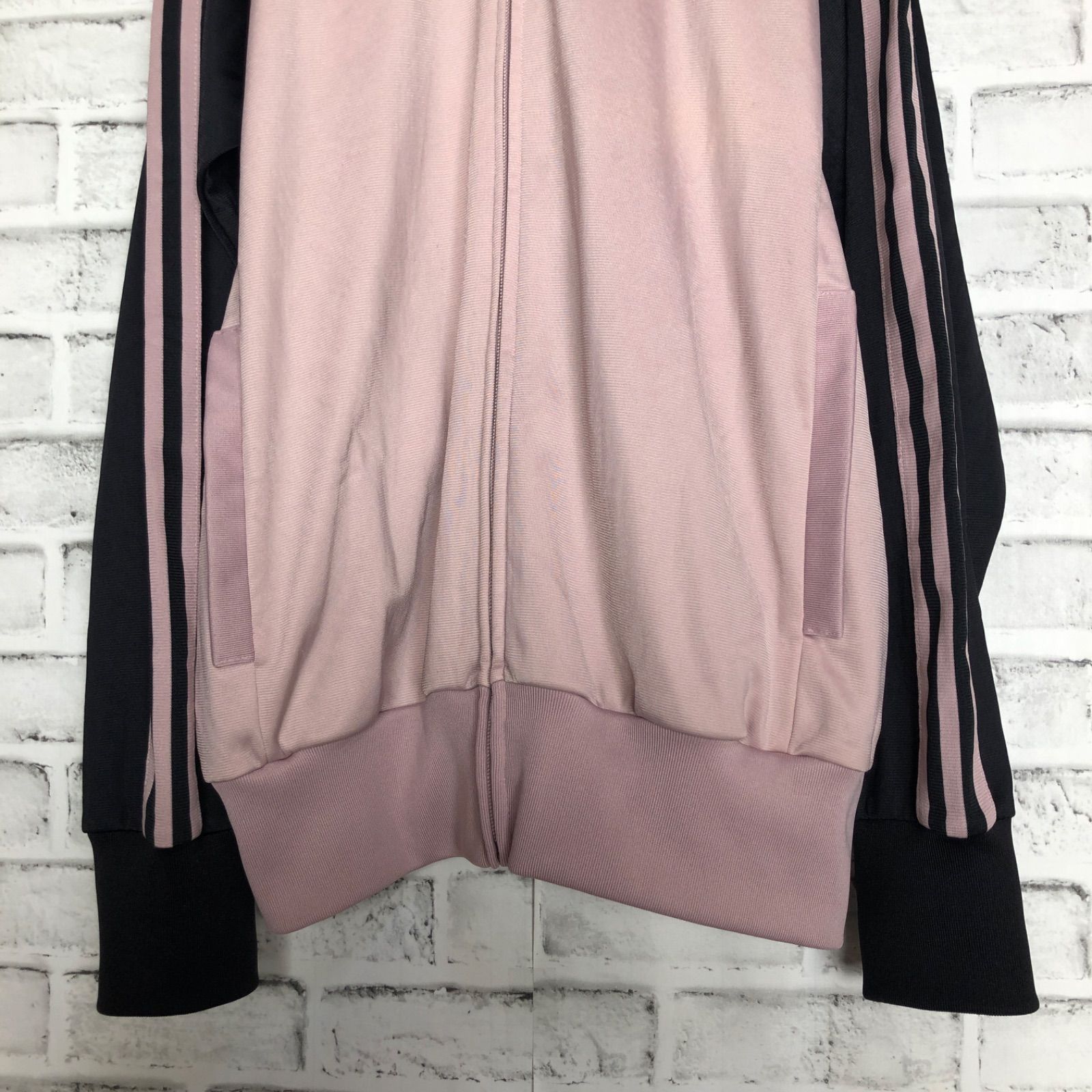 希少XLピンク黒⭐️ビームス別注 adidas トラックジャケット/ジャージ 