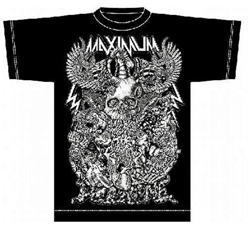 マキシマムザホルモン オフィシャルグッズ 2014年 毒髑髏 どくどくろ Tシャツ M