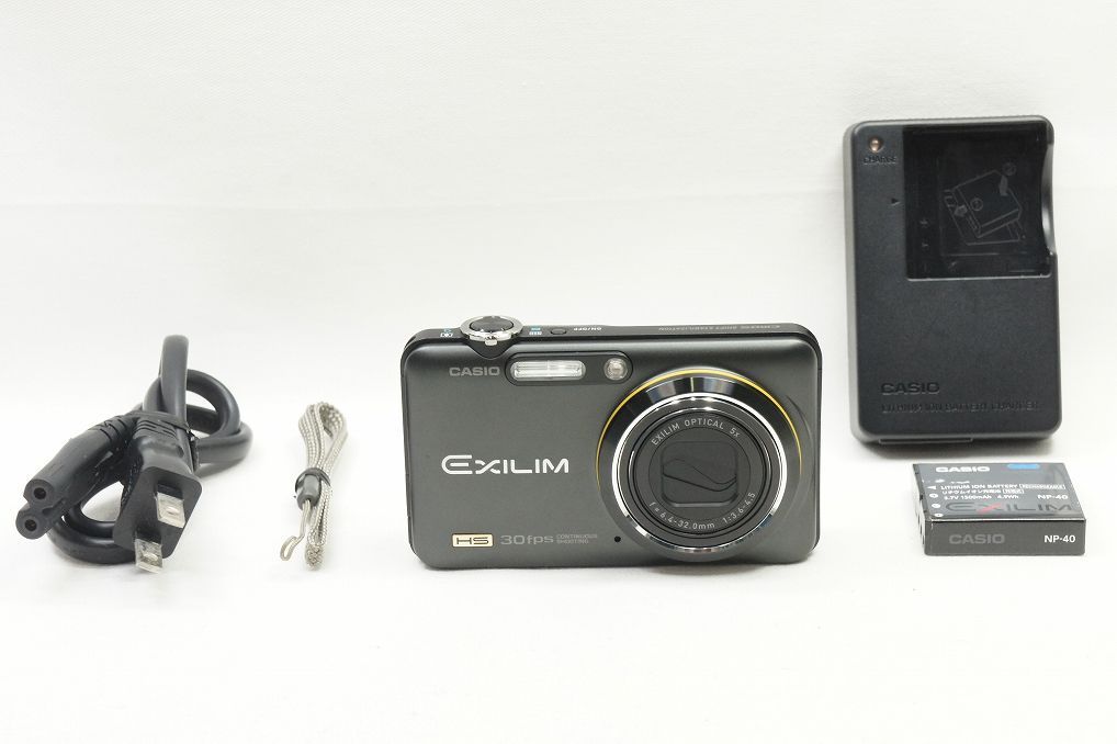 CASIO カシオ EXILIM EX-FC100 コンパクトデジタルカメラ ブラック 250712m