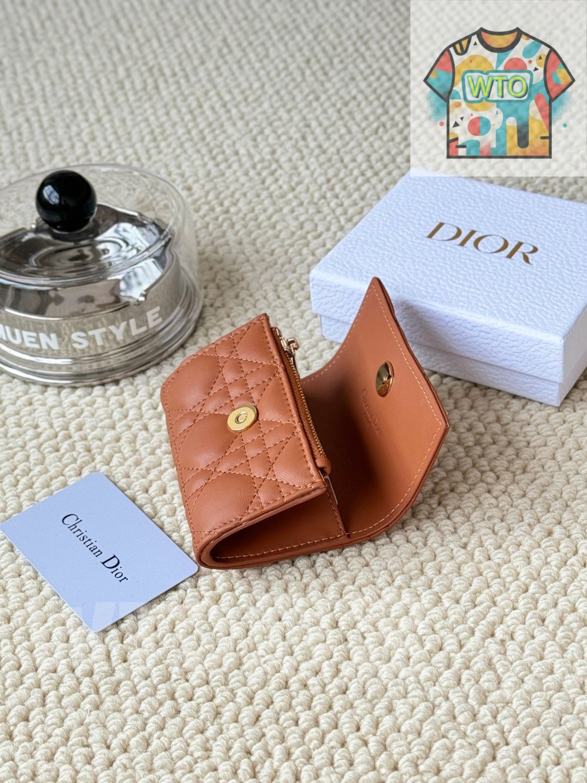 今日WTO】My Dior Glycine ウォレット, ラズベリーピンク, 藤の 今日WTO】My Dior Glycine ウォレット, ラズベリーピンク, 藤の