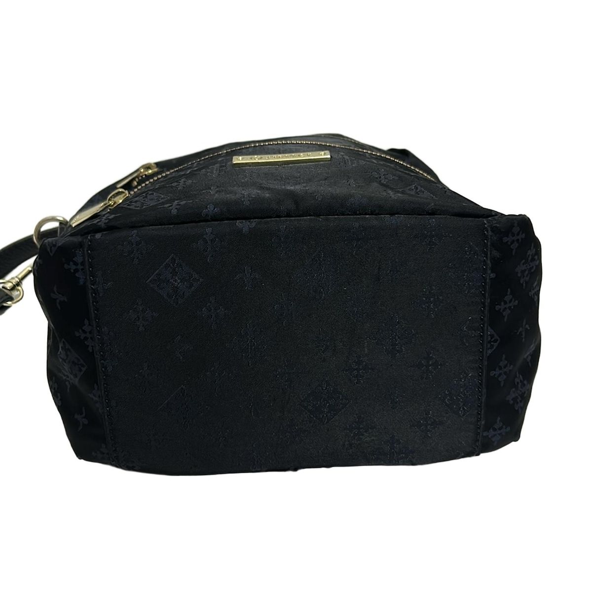 ラシット ショルダーバッグ(ブラックネイビー) russet(ラシット) ショルダーバッグ美品 - 黒×ネイビー 2way