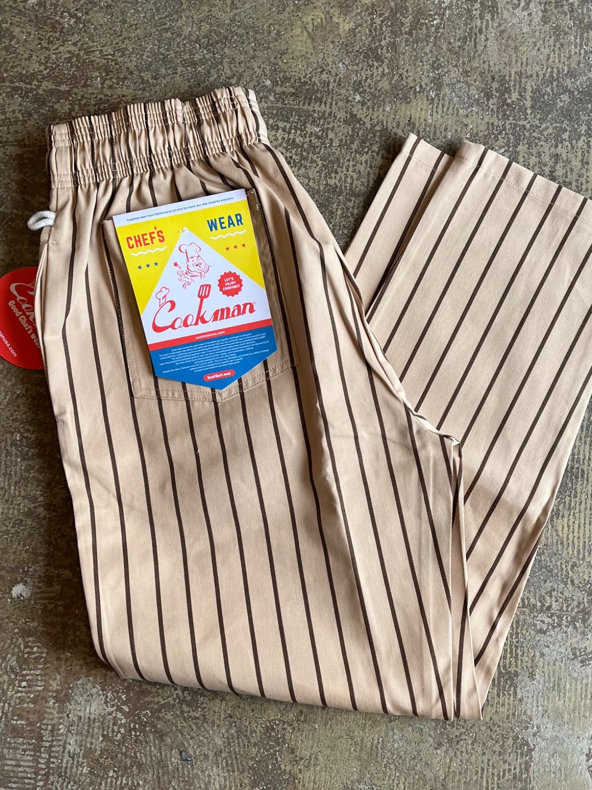 COOKMAN クックマン CHEF PANTS 新品mocha jave