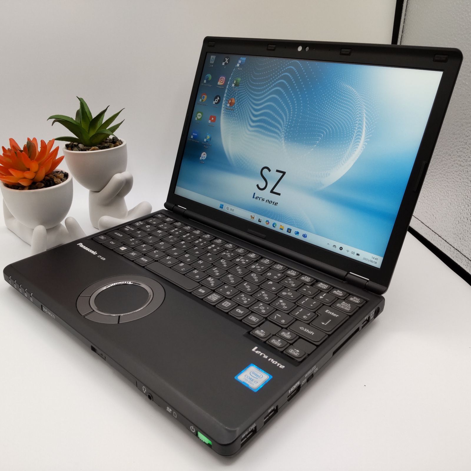 レッツノートジェットブラック☘corei7☘SSD256GB