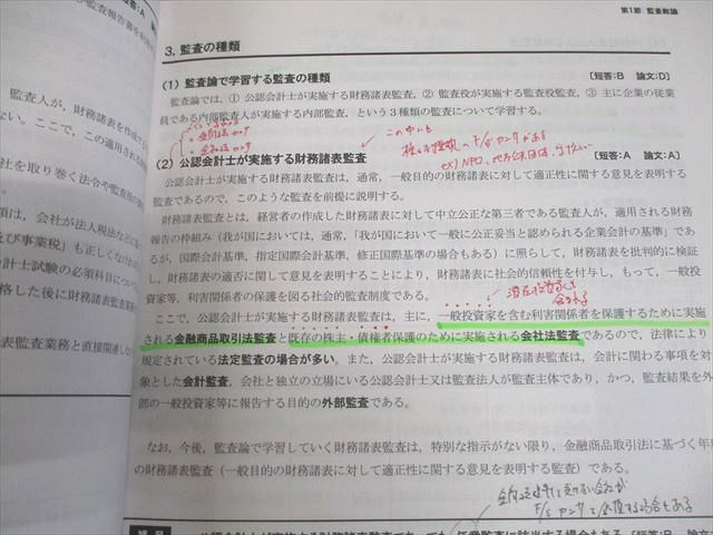 CPA会計学院　2022年　合格目標　論文対策用　テキスト　問題集 CPA会計学院2022年合格目標論文対策用テキスト問題集