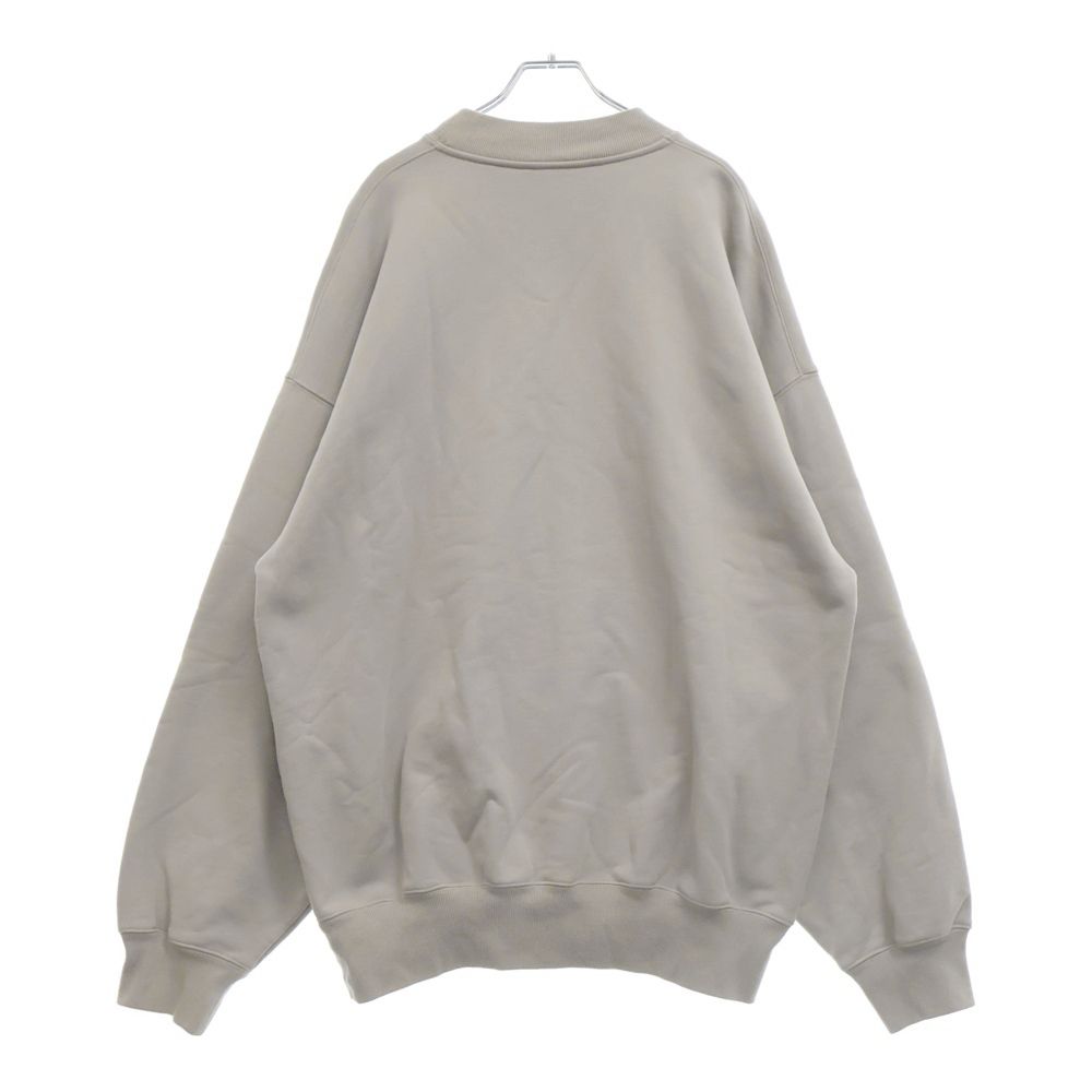 BALENCIAGA バレンシアガ BB Corp Sweatshirt BBコープ オーバーサイズスウェットトレーナー グレー 671125 TKVB5 BALENCIAGA (バレンシアガ) BB Corp Sweatshirt BBコープ オーバー