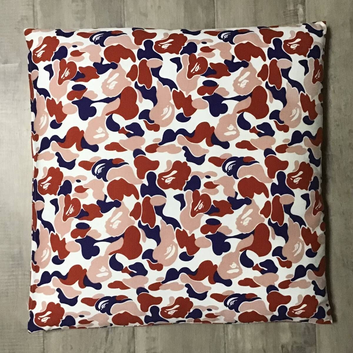 ♥品 初期 BAPE CAMO クッション a bathing ape cushion pillow エイプ ベイプ アベイシングエイプ NIGO 裏原宿 マルチカモ
