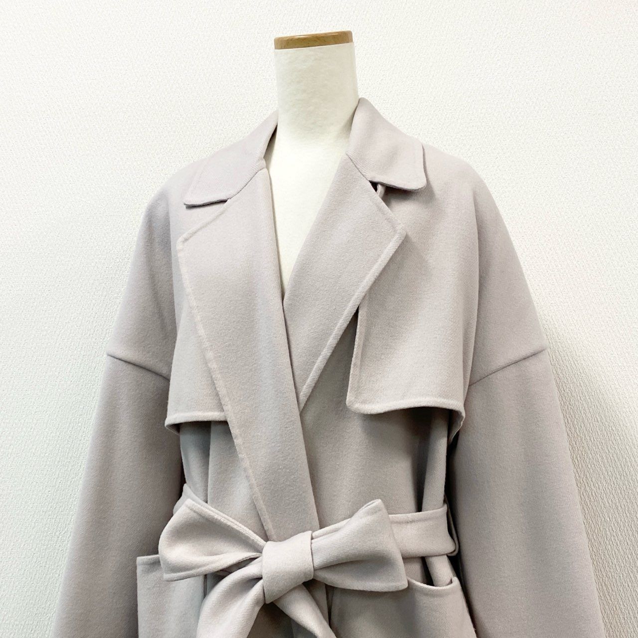 36d8 Chaos カオス スーペリアダブルコート ベルテッドコート ロング  