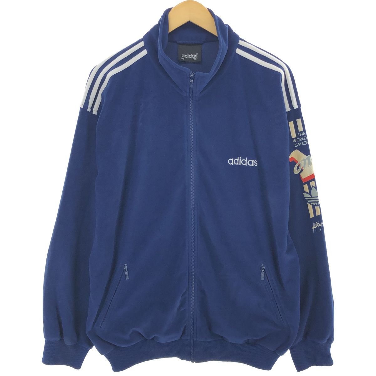 古着 90年代 アディダス adidas ベロアジャージ トラックジャケット