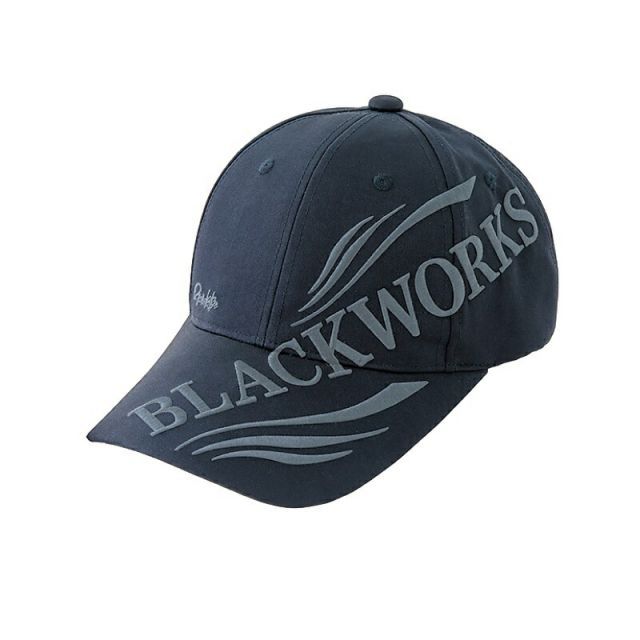 がまかつ GM9894 フィッシングキャップ(BLACK WORKS) M ブラック