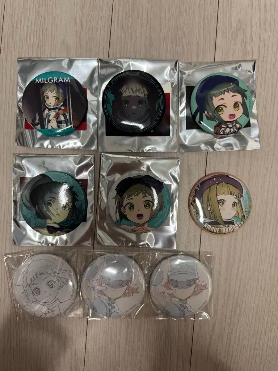 ミルグラム milgram 桃瀬 アマネ バッジ まとめ売り