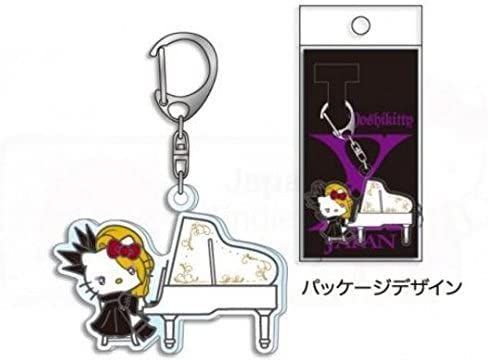 X JAPAN YOSHIKI yoshikitty（ヨシキティ）アクリルKHピアノ グッズ キーホルダー「ピアノ」 