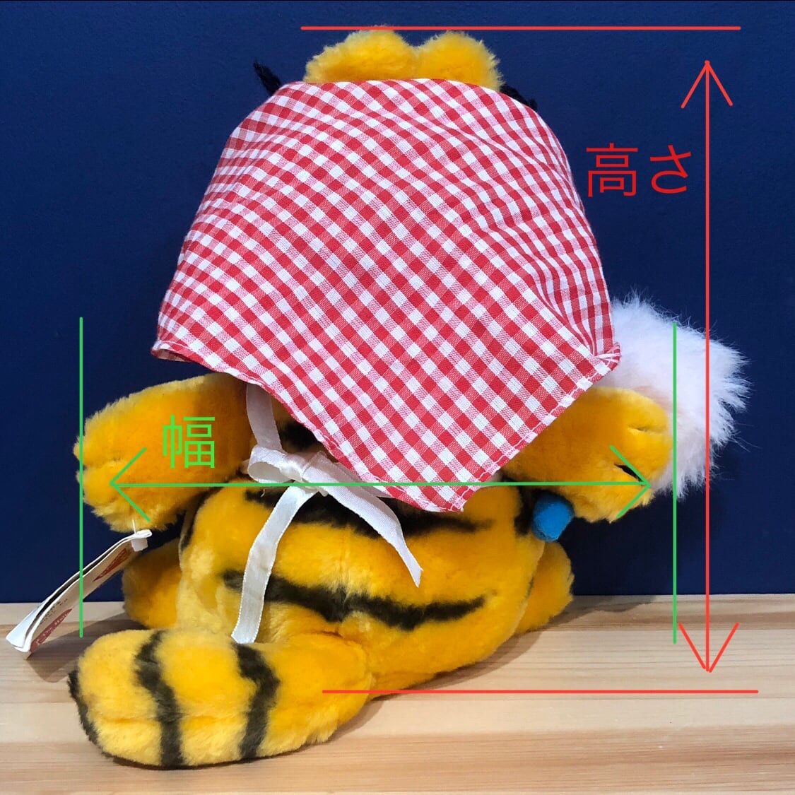 ガーフィルド ぬいぐるみ Dead Stock>80s GARFIELD TOY 