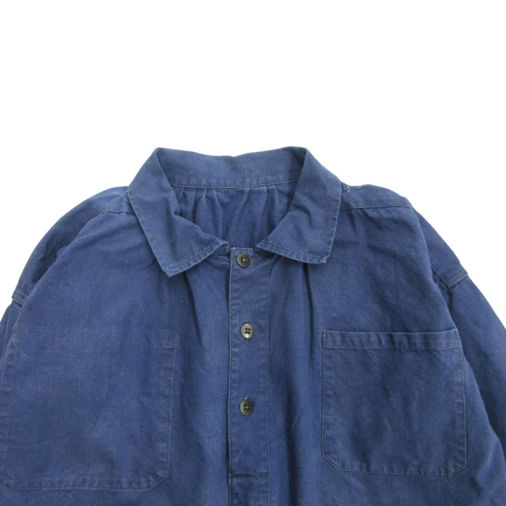 40s AU MOLINEL メティス　スモック　フレンチ　ビンテージ 良品 40s AU MOLINEL オーモリネル メティス スモック シャツ