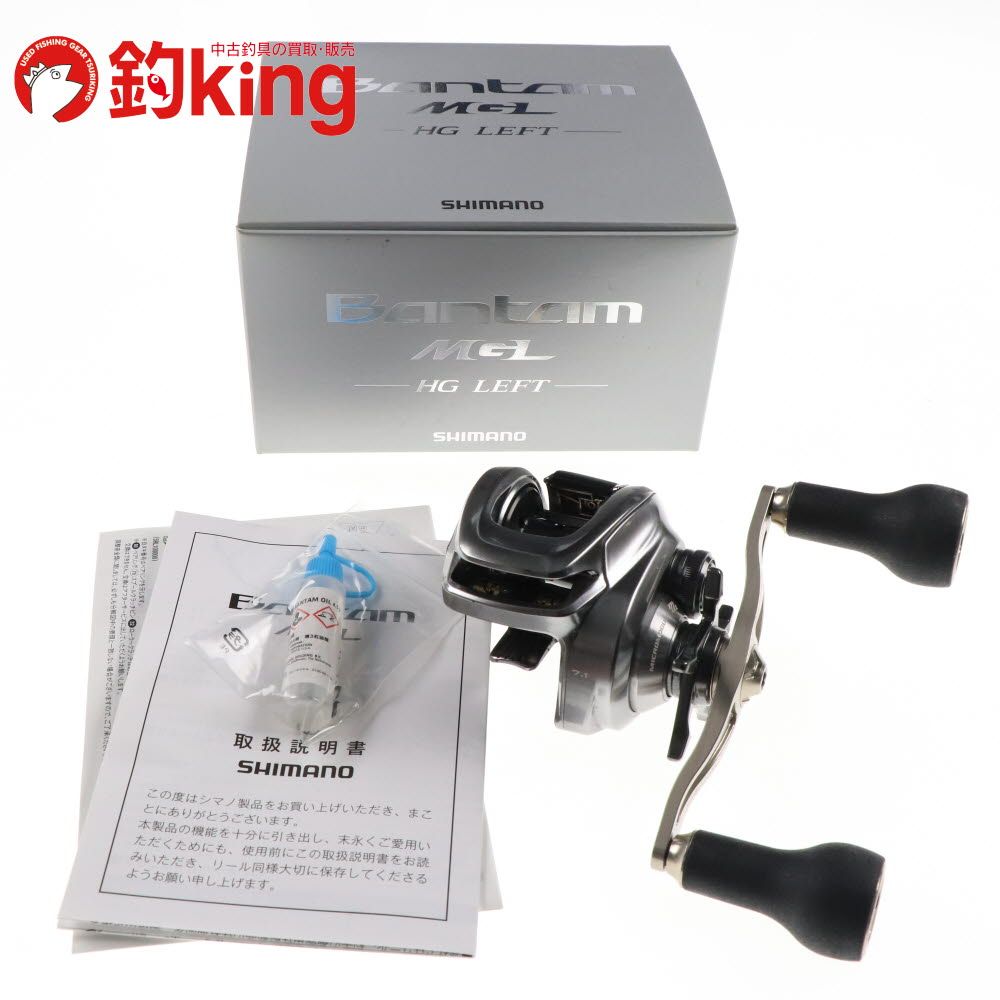 SHIMANO - 【中古】 シマノ 18 バンタム MGL HG 左 バリアルハンドル 100mm付  /R273M シマノ 18 バンタム MGL HG 左 バリアルハンドル 100mm付 /R273M
