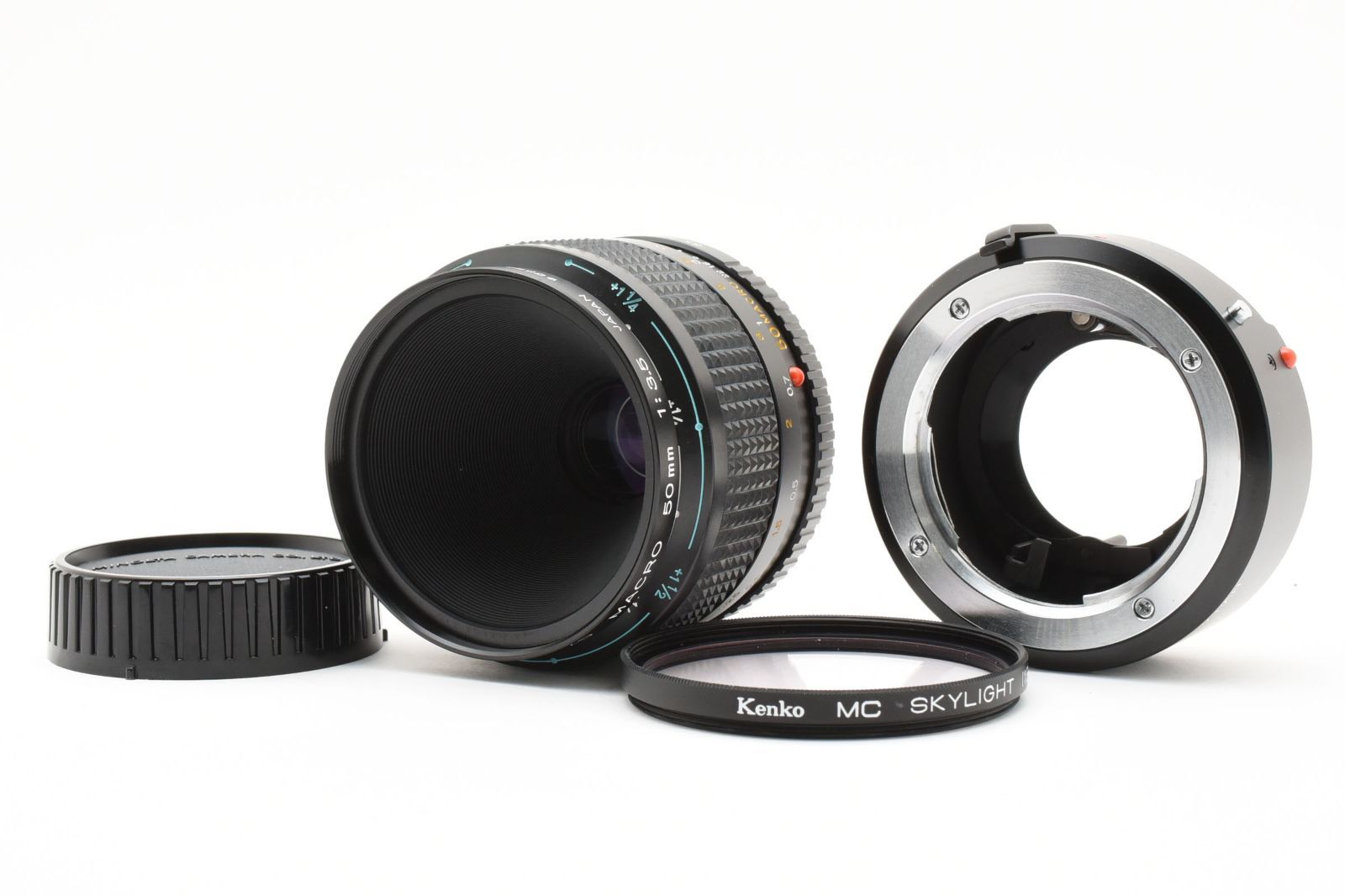 上品 ミノルタ MINOLTA NEW MD MACRO 50mm F3.5 マクロ リング付 LL660 4094