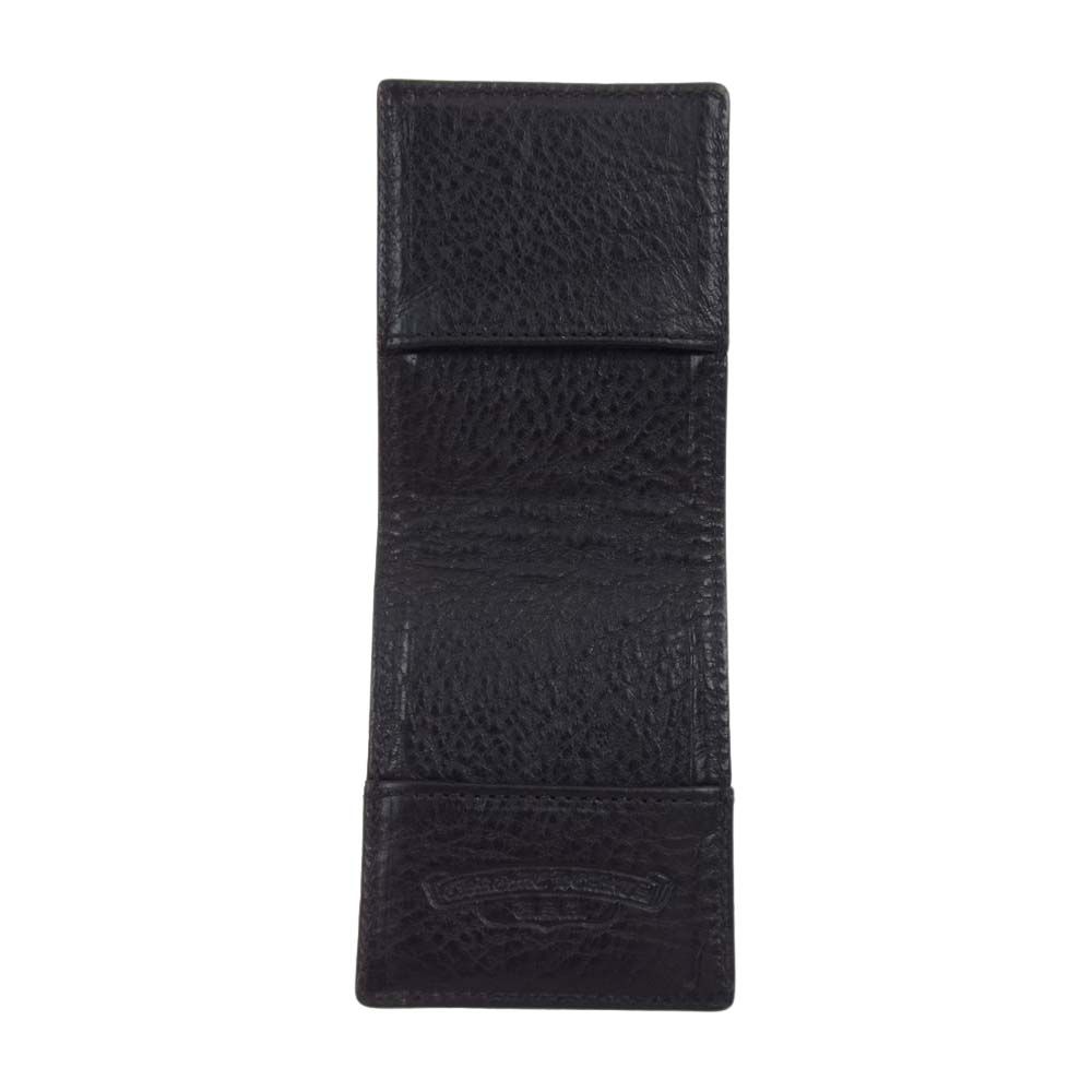 インボイス原本有 クロムハーツ CHクロス パッチ レザー メモホルダー ミニ CHROME HEARTS クロムハーツ（原本無） MEMO HOLDER MINI CH