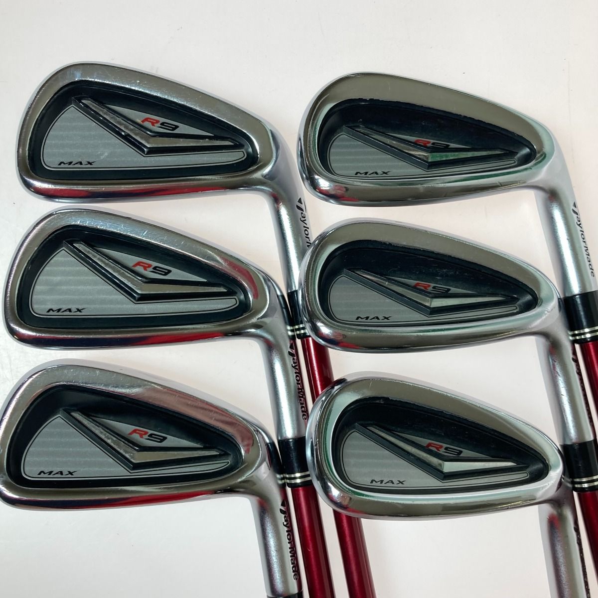 TaylorMade テーラーメイド R9 5-9.P 6本 アイアンセット Motore 55 S - 純正品