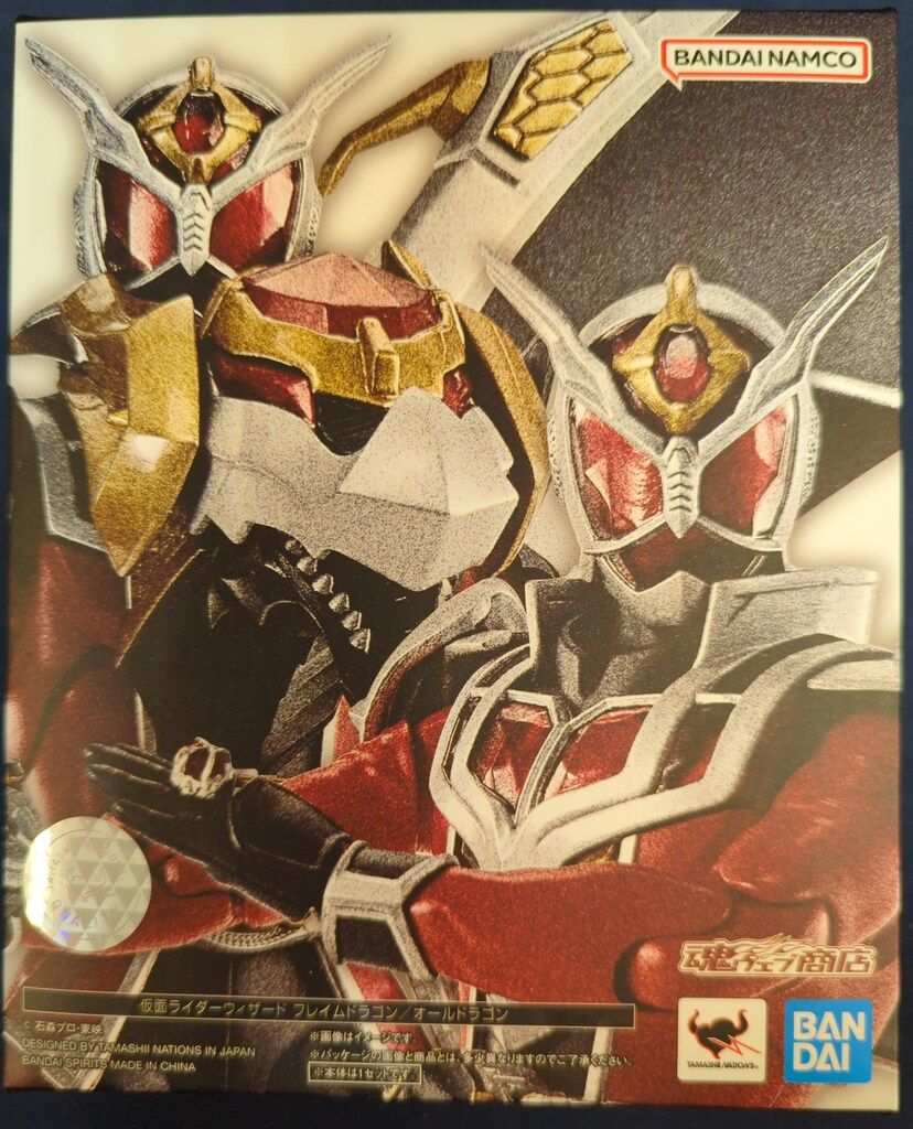 BANDAI SPIRITS S.H.Figuarts(真骨彫製法)  仮面ライダーウィザード フレイムドラゴン/オールドラゴン