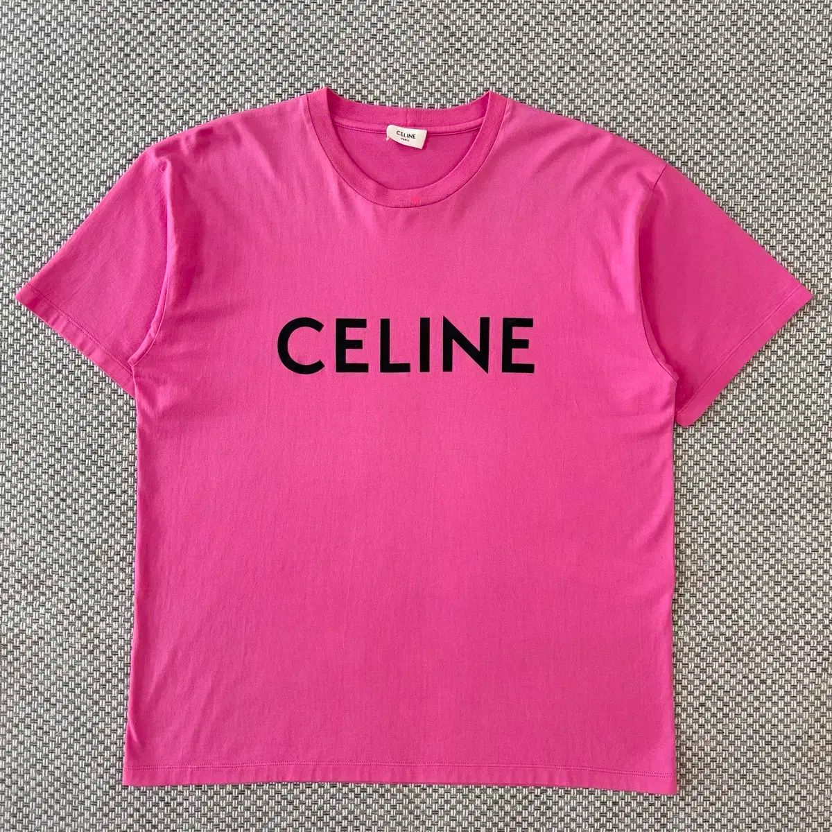 S CELINE(セリーヌ) ロゴ 半袖Tシャツ - メルカリ