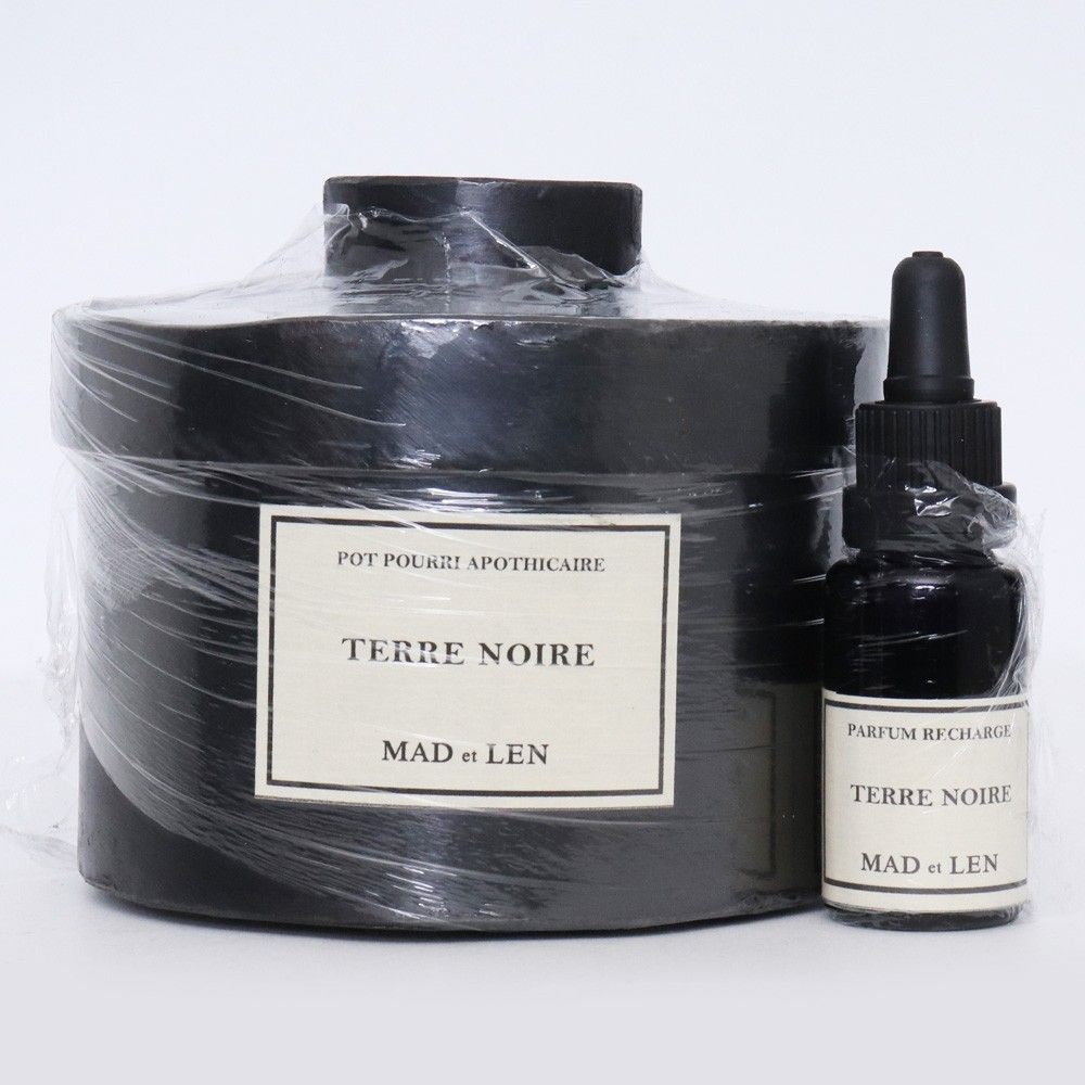 ♥ MAD ET LEN FLAT AMBER TERRE NOIRE