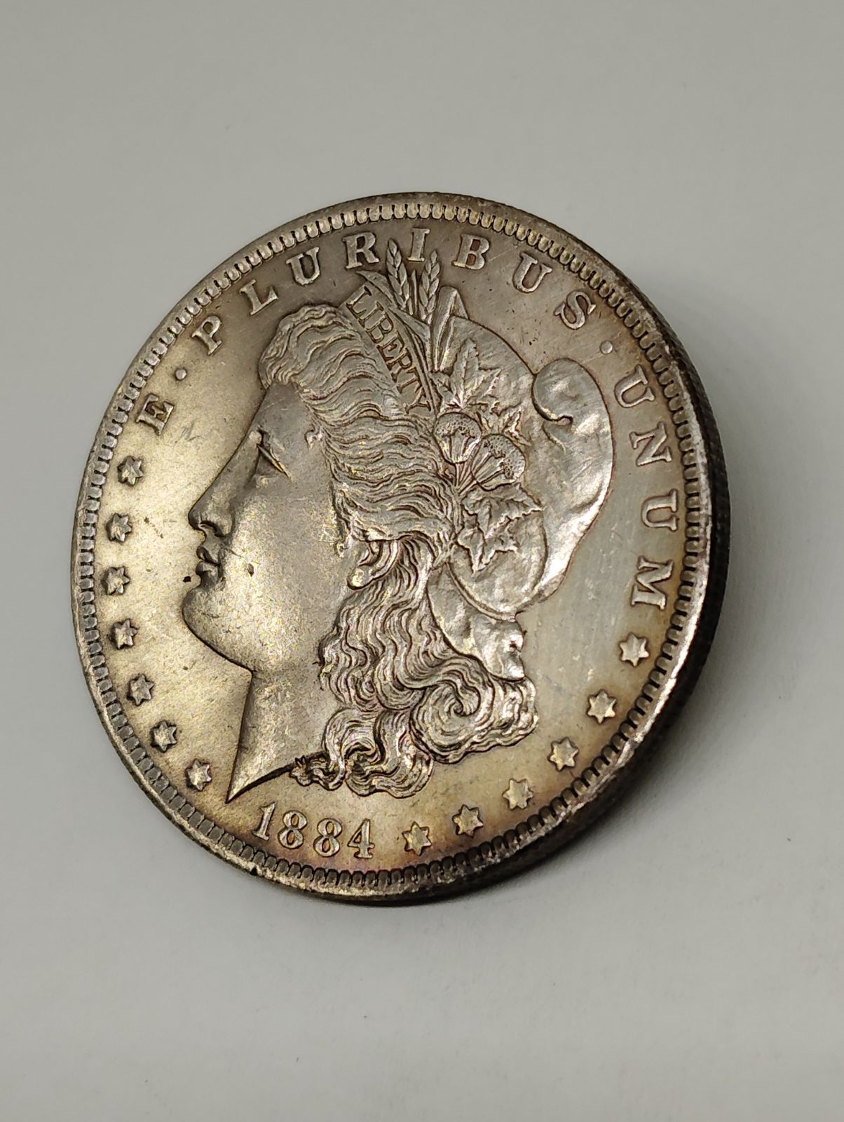 モルガンダラー銀貨　1884　中古品　1点 アメリカ モルガンダラー銀貨1884 o MS-64 PCGS | GoldSilverJapan